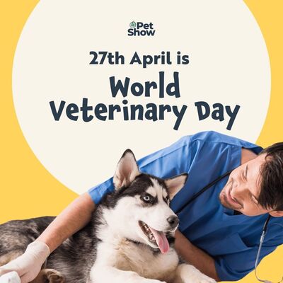 Today, April 27th, is World Veterinary Day! 🎉

Let's give a round of ap-paws to the incredible veterinarians who go above and beyond to care for our beloved furbabies. 👏🏼

Join us in celebrating these dedicated professionals who keep our furry friends healthy and happy! 🐾

Don't forget to tag a veterinarian you appreciate in the comments below!
.
.
.
.
.
#pet #petlovers #petexpo #petshow #petshop #petcare